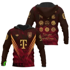 Bayern Munich Hoodie Bundesliga Champions 2025 Kapuzenpullover BDE4505062534