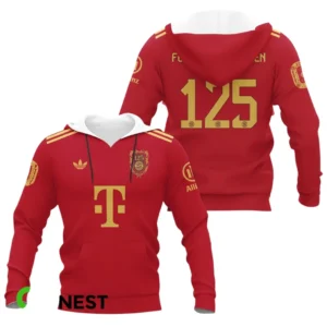 Bayern Munich Hoodie Bundesliga Champions 2025 Kapuzenpullover BDE4505062540