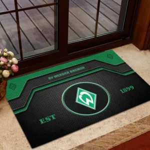 Werder Bremen Fußmatte Mit Logo, All Over Print Fußmatte Werder Bremen BDE63053025457