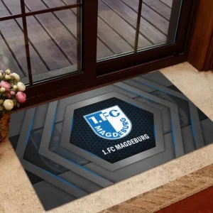 1. FC Magdeburg Fußmatte Mit Logo, All Over Print Fußmatte 1. FC Magdeburg BDE67053025578