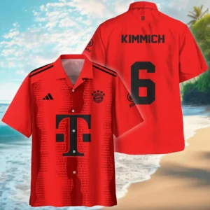 Joshua Kimmich Hawaiihemd Bundesliga 2025 Geschenk Fur Fan Joshua Kimmich HVN1010GJK05162025