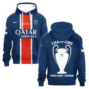 Paris Saint-Germain Kapuzenpullover UEFA Meistrite Liiga 2025 For Fan Paris Saint-Germain HVN1033PSG053125HOD