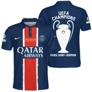 Paris Saint-Germain Polo Hemd UEFA Meistrite Liiga 2025 For Fan Paris Saint-Germain HVN1033PSG053125POS