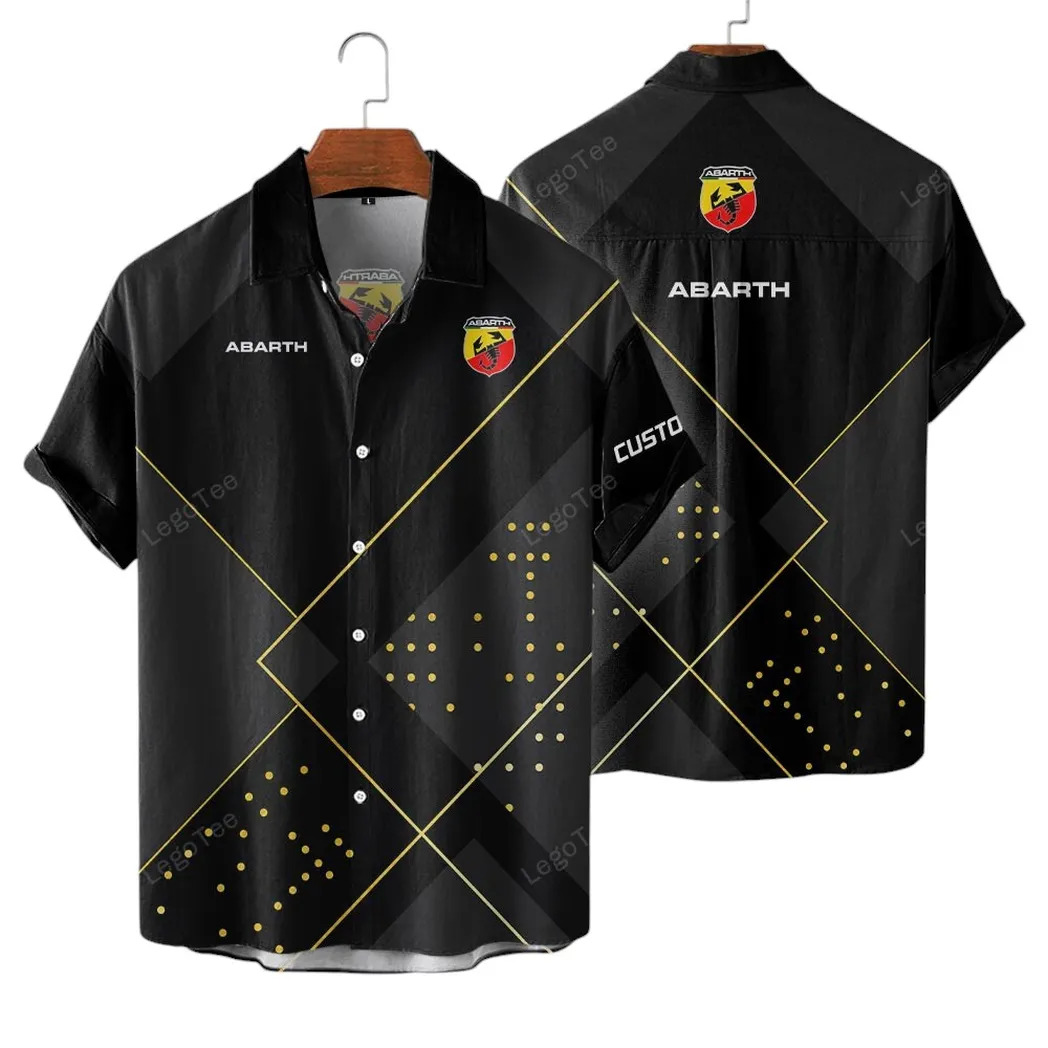 Abarth Hawaiihemd für Männer, Hawaiian Shirt für Abarth Fan CAR11403032500