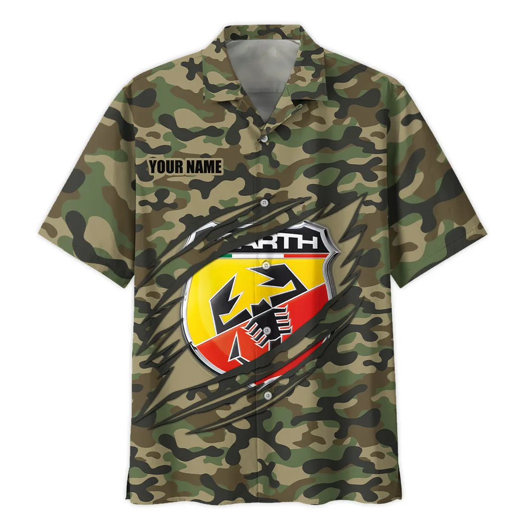 abarth hawaiihemd im camouflage stil oversized car210040825686 a8fpo