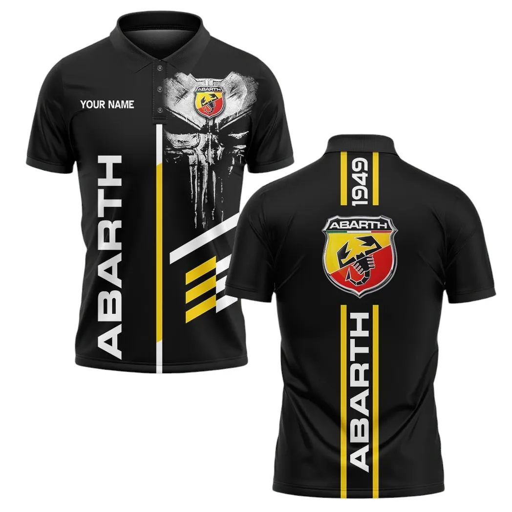 abarth poloshirt geschenk fr abarth fan car10102272500 tebzt
