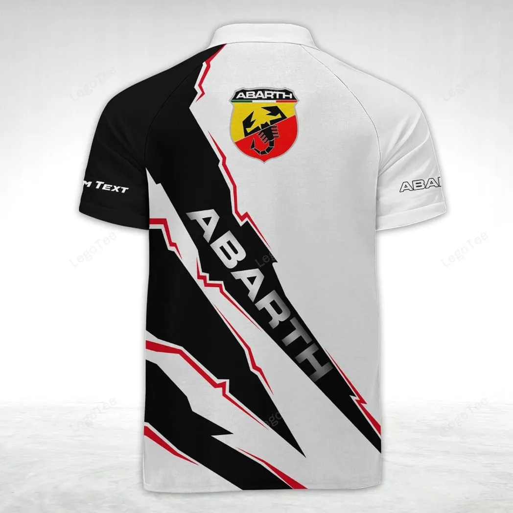 abarth poloshirt mit reiverschluss geschenk fr abarth fan car128021025028 zqm1u