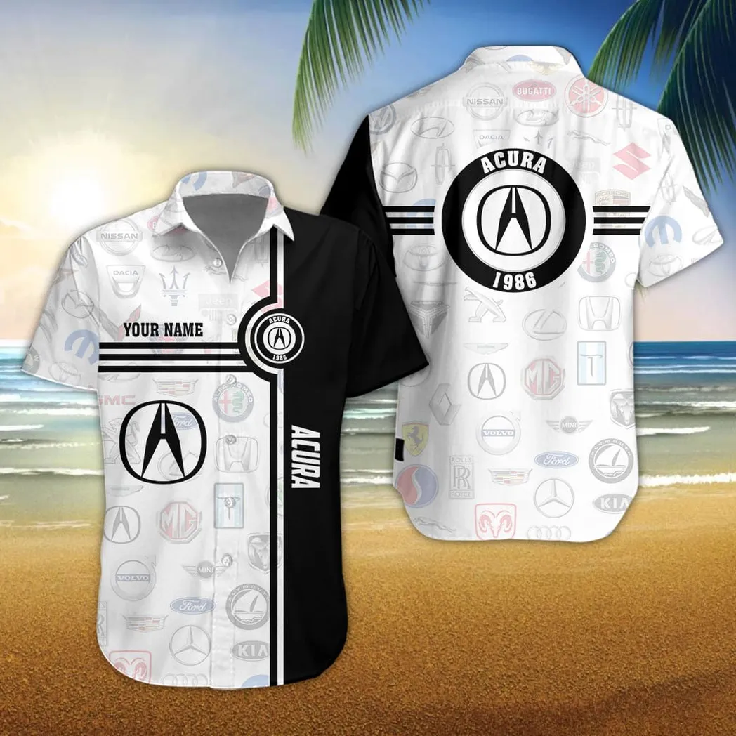 acura hawaiihemd fr mnner all logo geschenk fr acura fan car174022525064 kumdi