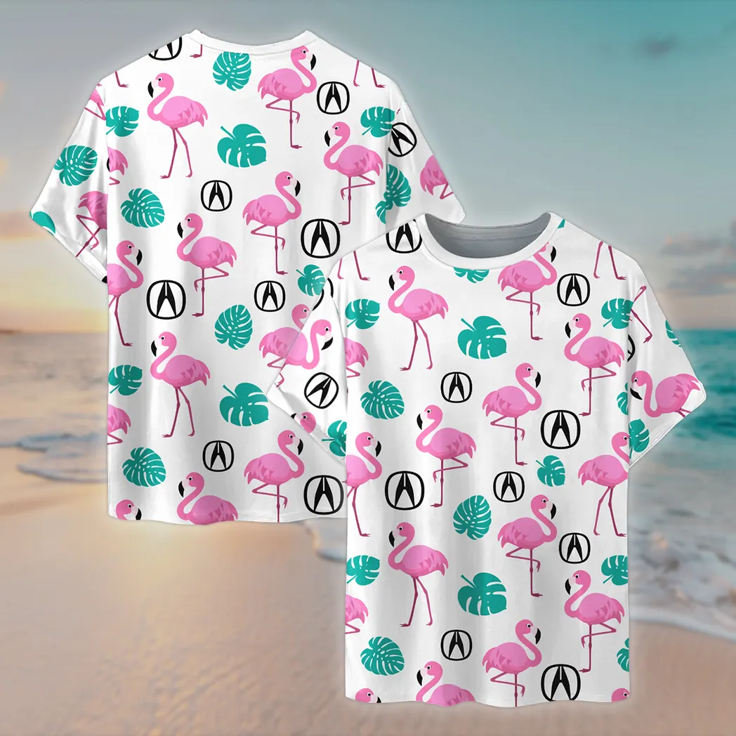 Acura T-Shirt für Männer, Allover-Print-Shirt Geschenk für Acura Fan CAR207031225001