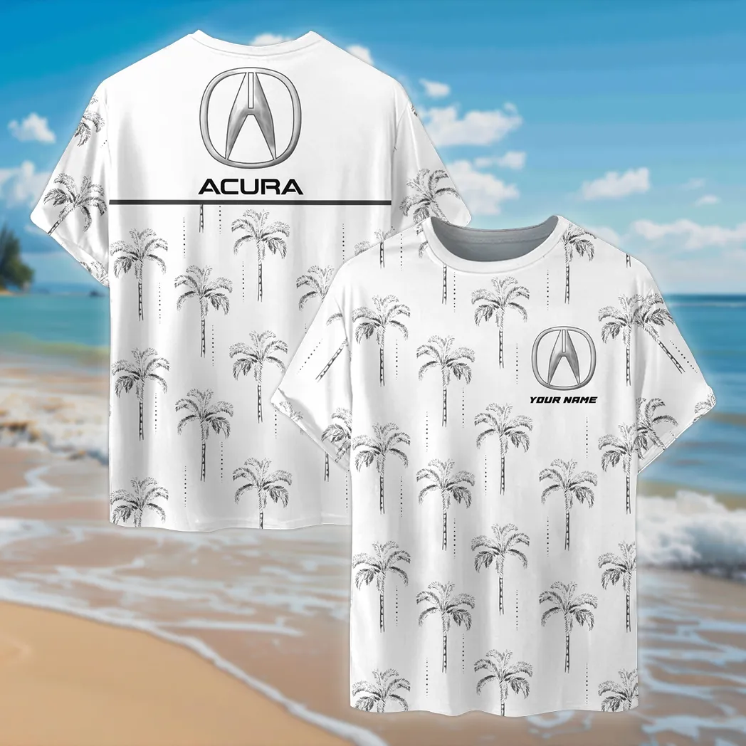 Acura T-Shirt für Männer, Personalisierter Hemd Geschenk für Acura Fan CAR206031225889
