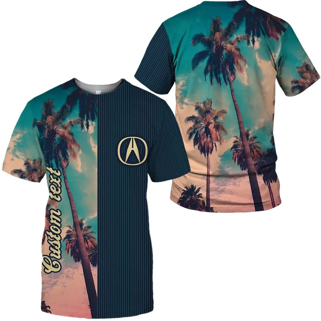 acura vintage t shirt mit palmen personalisiert hemd car431041625393 qdzij