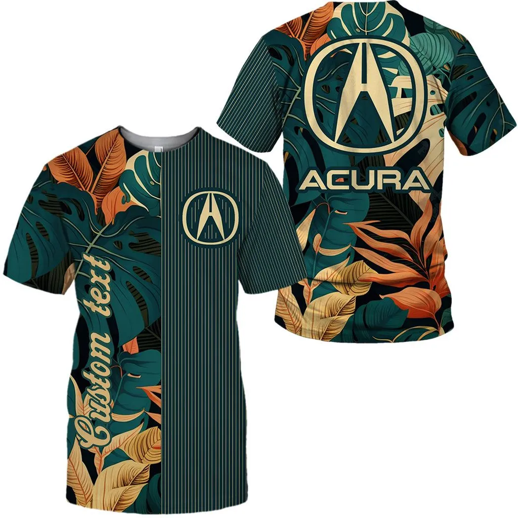 Acura Vintage T-Shirt, Personalisierter Allover-Druck CAR434041725223