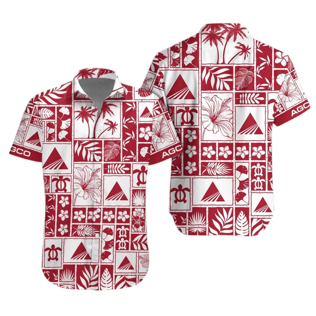 AGCO Allis Hawaiihemd für Männer, Hawaiian Shirt für AGCO Allis Fan CAR35021425089-1