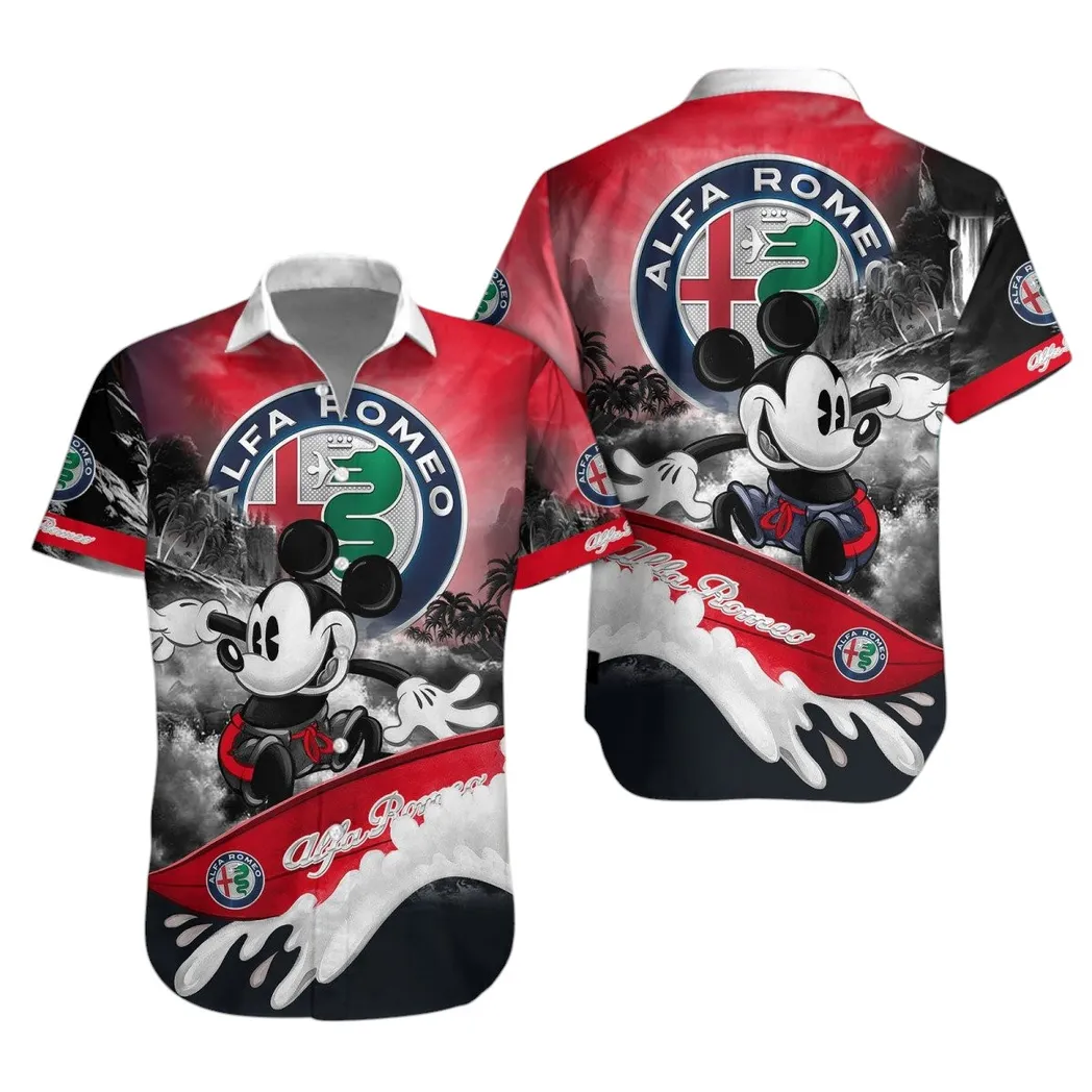 alfa romeo hawaiihemd fr mnner hawaiian shirt fr alfa romeo fan car53030625002 56bnl