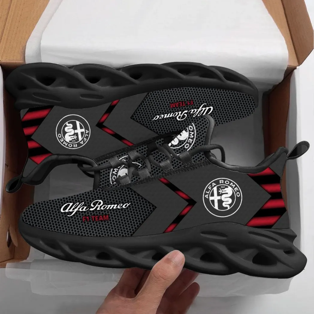 Alfa Romeo Laufschuhe für Männer, Max Soul Schuhe Alfa Romeo CAR40604112500 - Schwarz