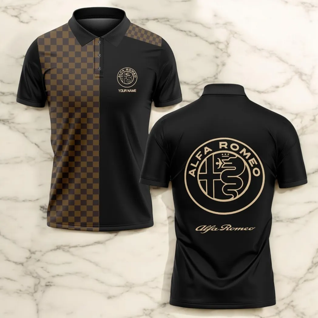 alfa romeo polo shirt lv style gift for alfa romeo lovers car176022525899 jbyor