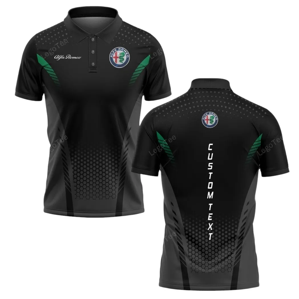 Alfa Romeo Poloshirt, Geschenk für Alfa Romeo Fan CAR10803122501