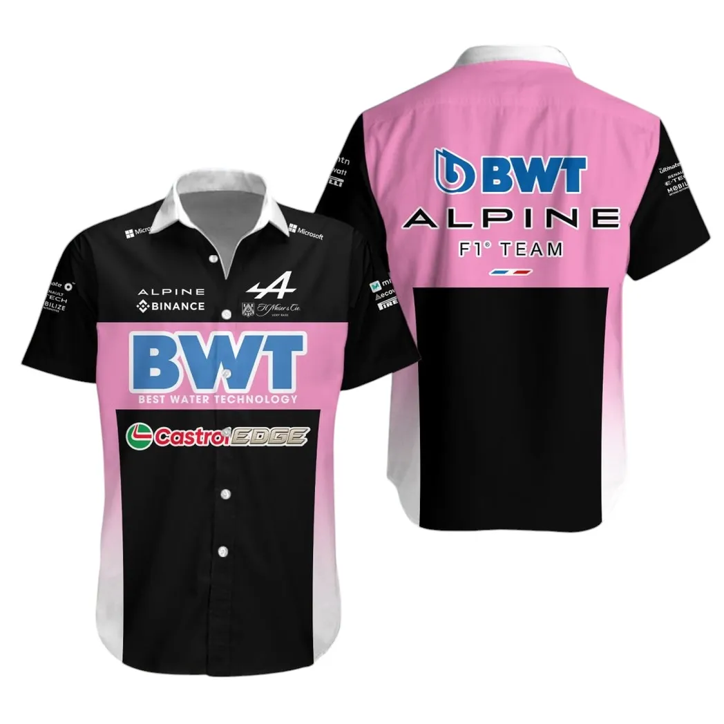 Alpine Hawaiihemd für Männer, All Over Print Hawaiian Shirt Alpine CAR40404082506