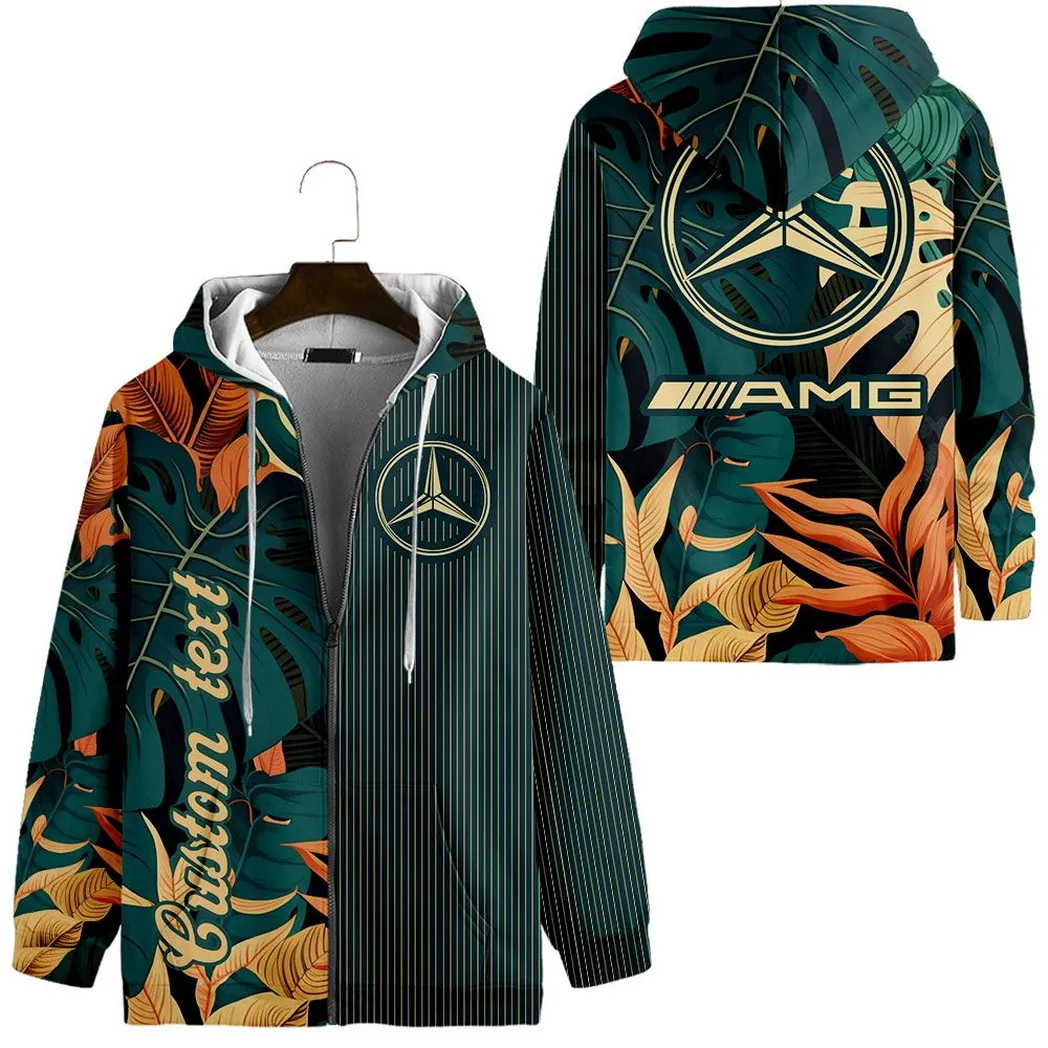 amg vintage hoodie mit reiverschluss all over print hoodie car434041725226 bjubq