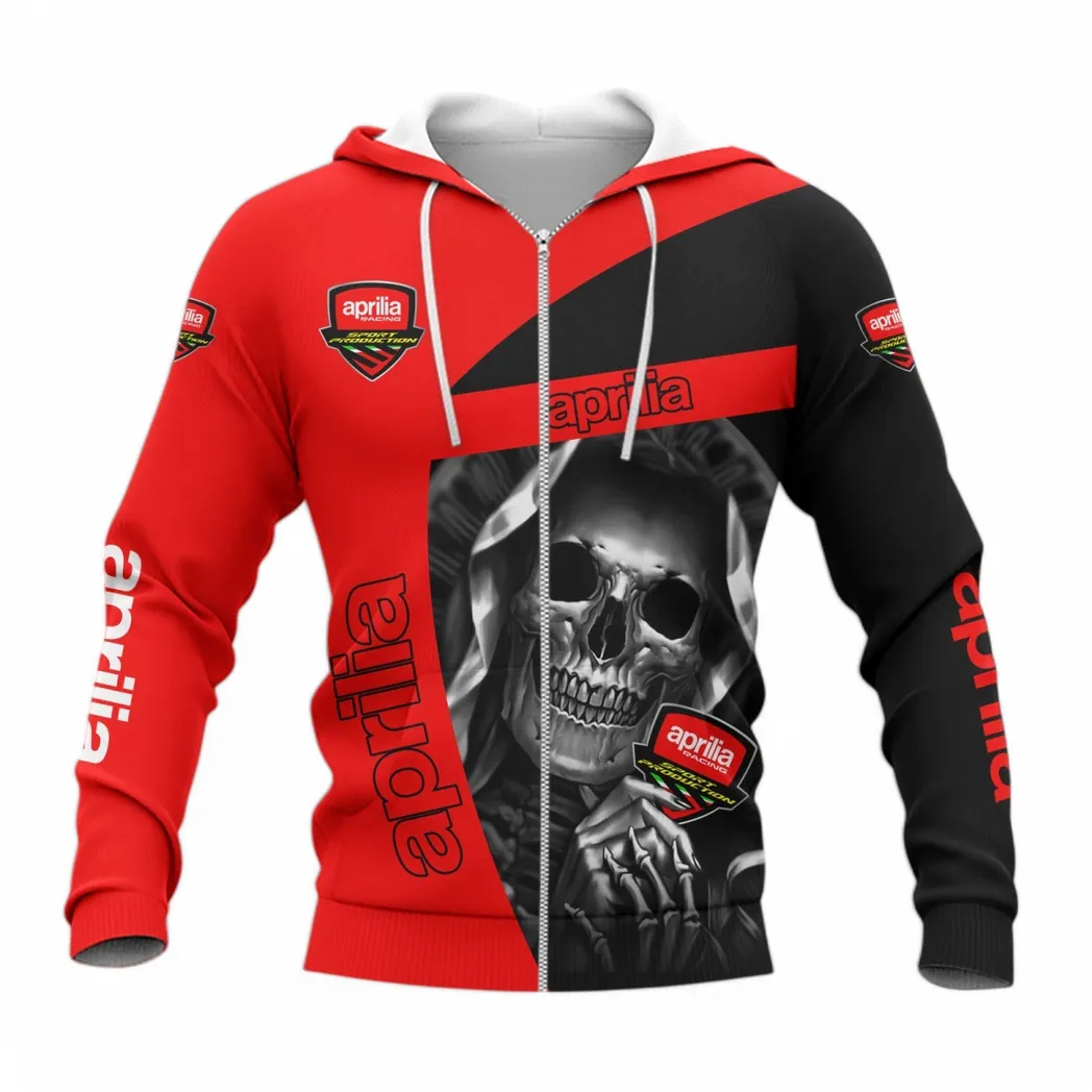 Aprilia Hoodie mit reißverschluss, Allover-Druck Hoodie Aprilia Fan CAR6702212560