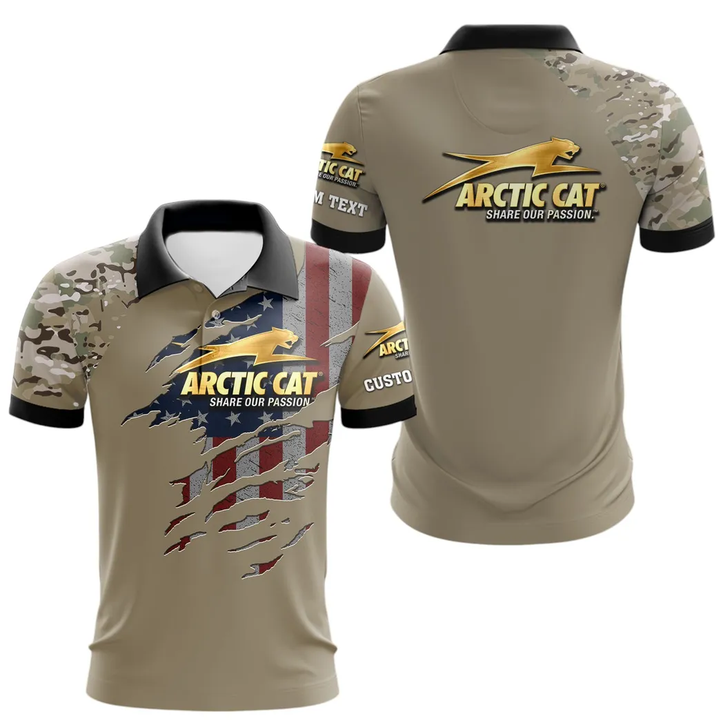 Arctic Cat Poloshirt, Geschenk für Arctic Cat Fan CAR46021725002-2