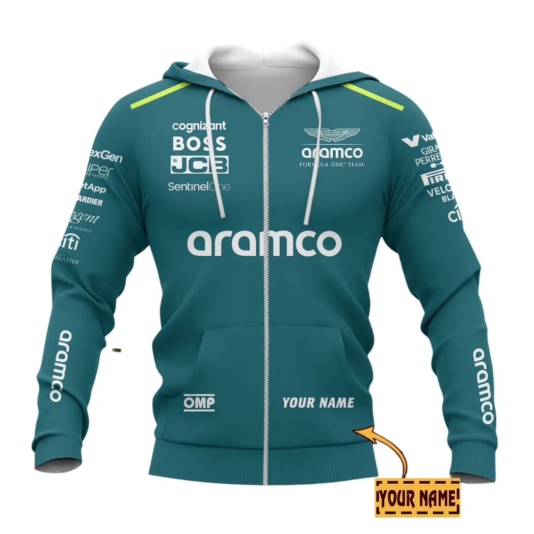 aston martin cognizant hoodie mit reiverschluss all over print hoodie aston martin cognizant car41304142504 dghaa