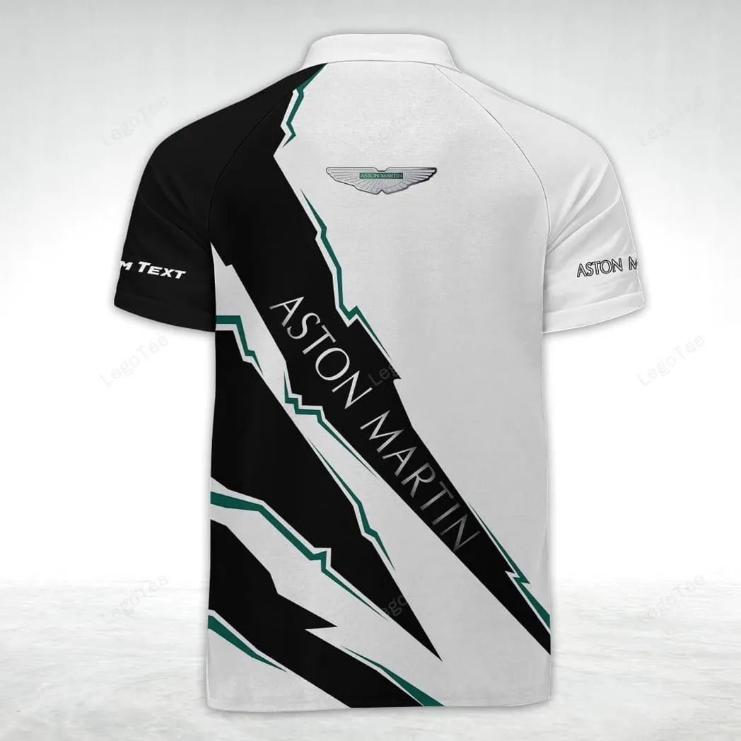 aston martin poloshirt mit reiverschluss geschenk fr aston martin fan car128021025014
