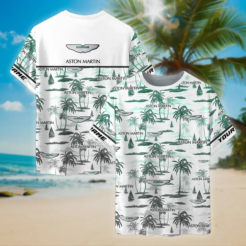 Aston Martin T-Shirt für Männer, Personalisierter Hemd Geschenk für Aston Martin Fan CAR205031225724