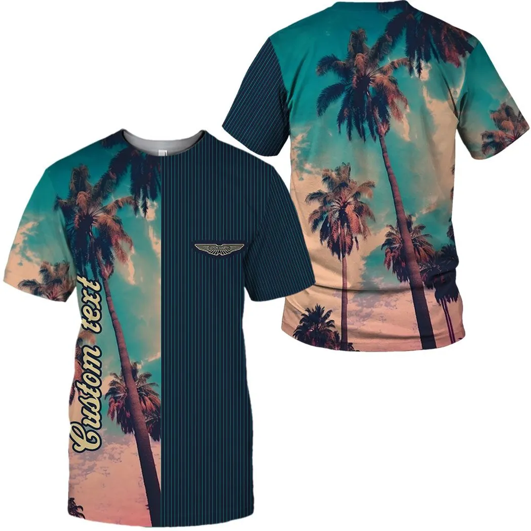 aston martin vintage t shirt mit palmen personalisiert hemd car431041625388 ndosb