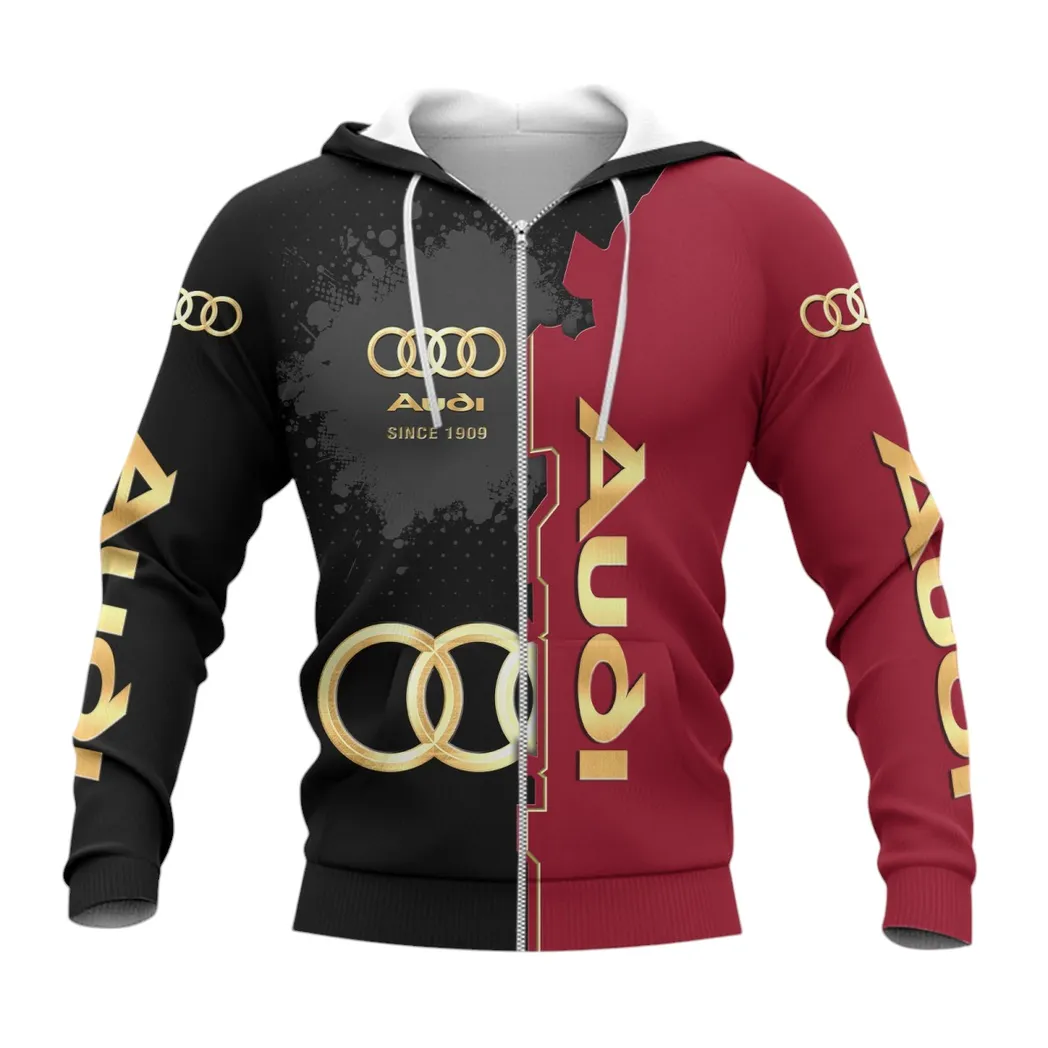 audi hoodie mit reiverschluss allover druck hoodie audi fan car44021725002 3 wgnpw