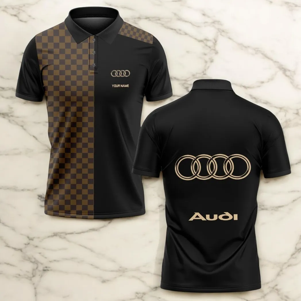 audi polo shirt lv style gift for audi lovers car176022525915 zkk7c