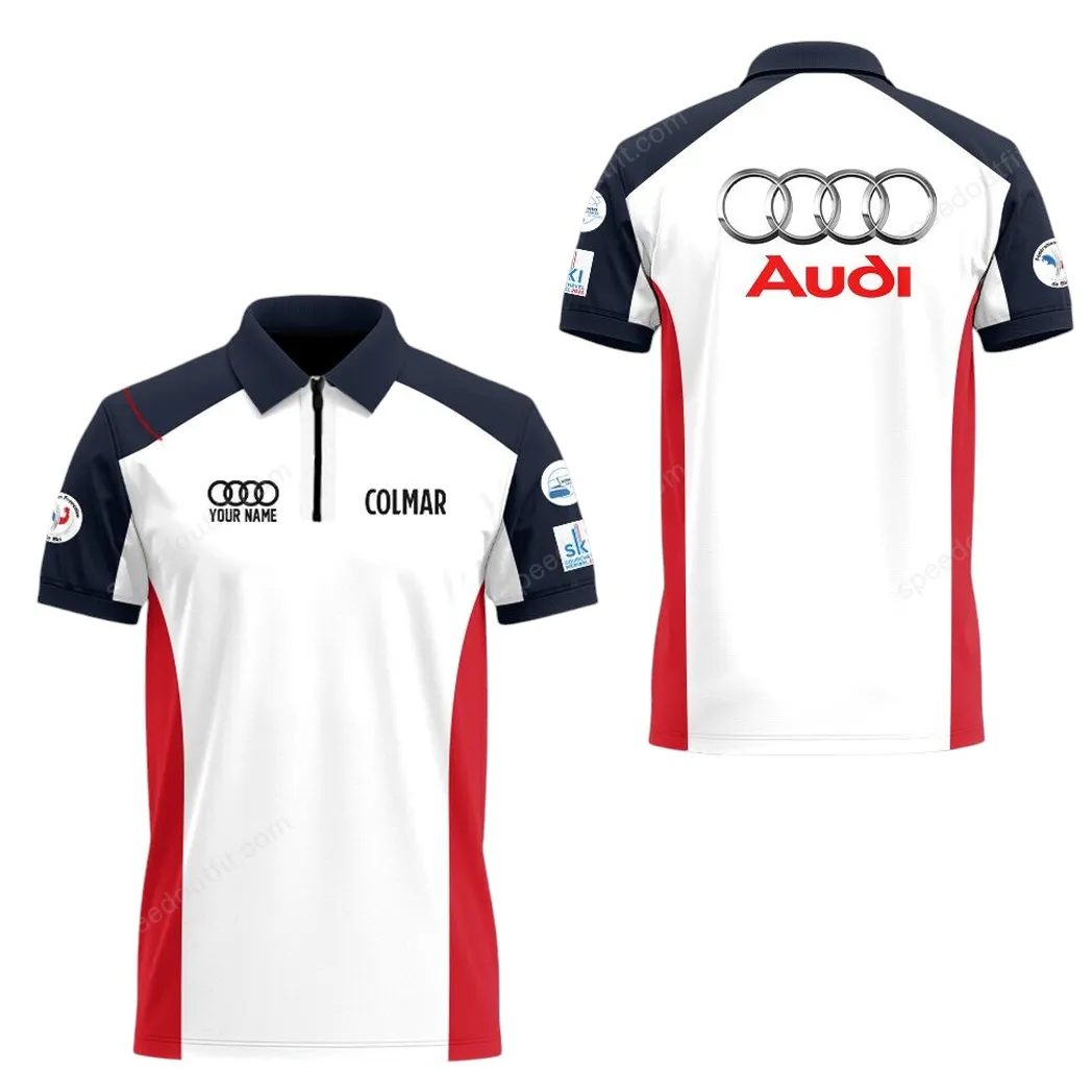 audi poloshirt mit reiverschluss geschenk fr audi fan car93031025239 9osuy