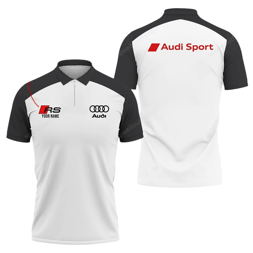 audi poloshirt mit reiverschluss geschenk fr audi fan car93031025244 pkbfc