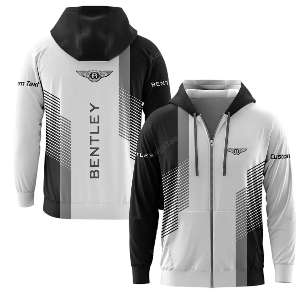 Bentley Hoodie mit reißverschluss, Allover-Druck Hoodie Bentley Fan CAR10703122506
