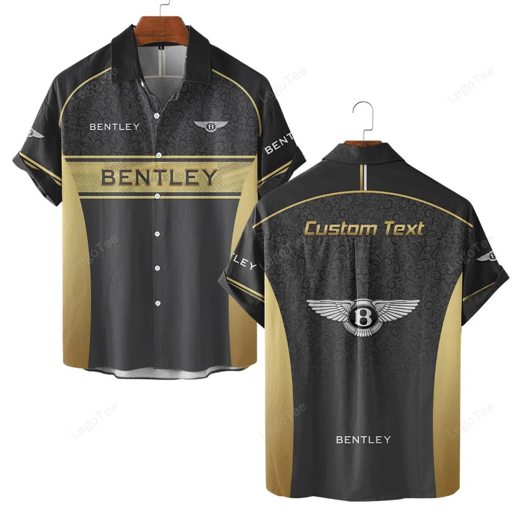 Bentley Personalisierte Hawaiihemd für Männer, Hawaiian Shirt für Bentley Fan CAR137021325923-3