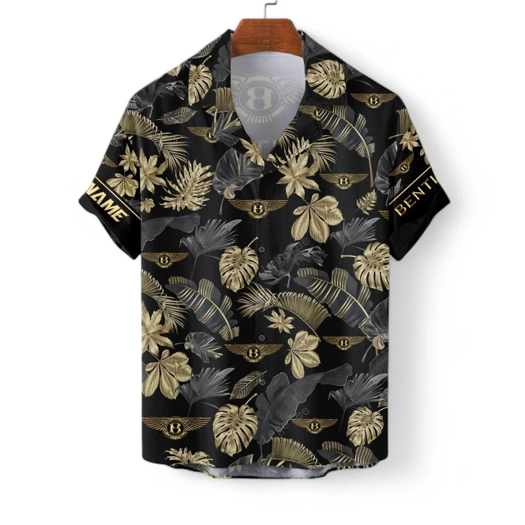 bentley personalisierte hawaiihemd fr mnner hawaiian shirt fr bentley fan car139021125189 2 5pca7