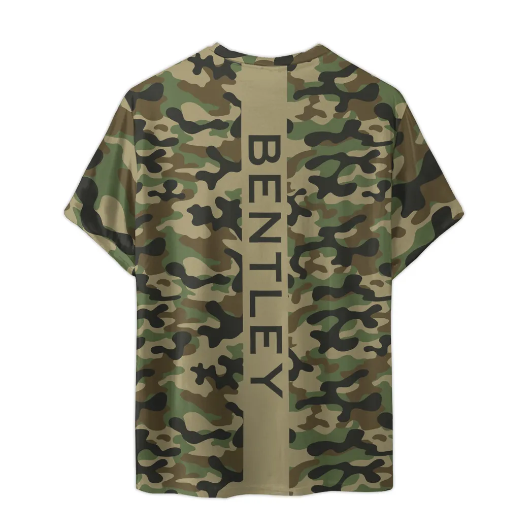 bentley t shirt im camouflage stil oversized hemd car210040825690 mfpbo