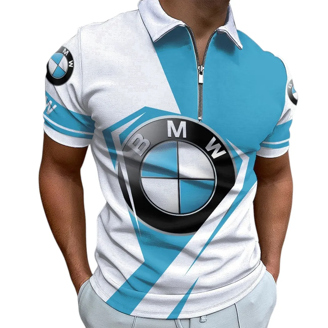 bmw car poloshirt mit reiverschluss geschenk fr bmw car fan car3202122507 irow8