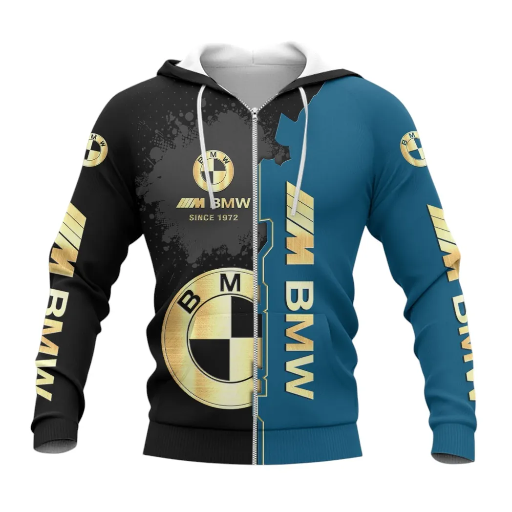 bmw m car hoodie mit reiverschluss allover druck hoodie bmw m car fan car44021725005 3 ltmaw