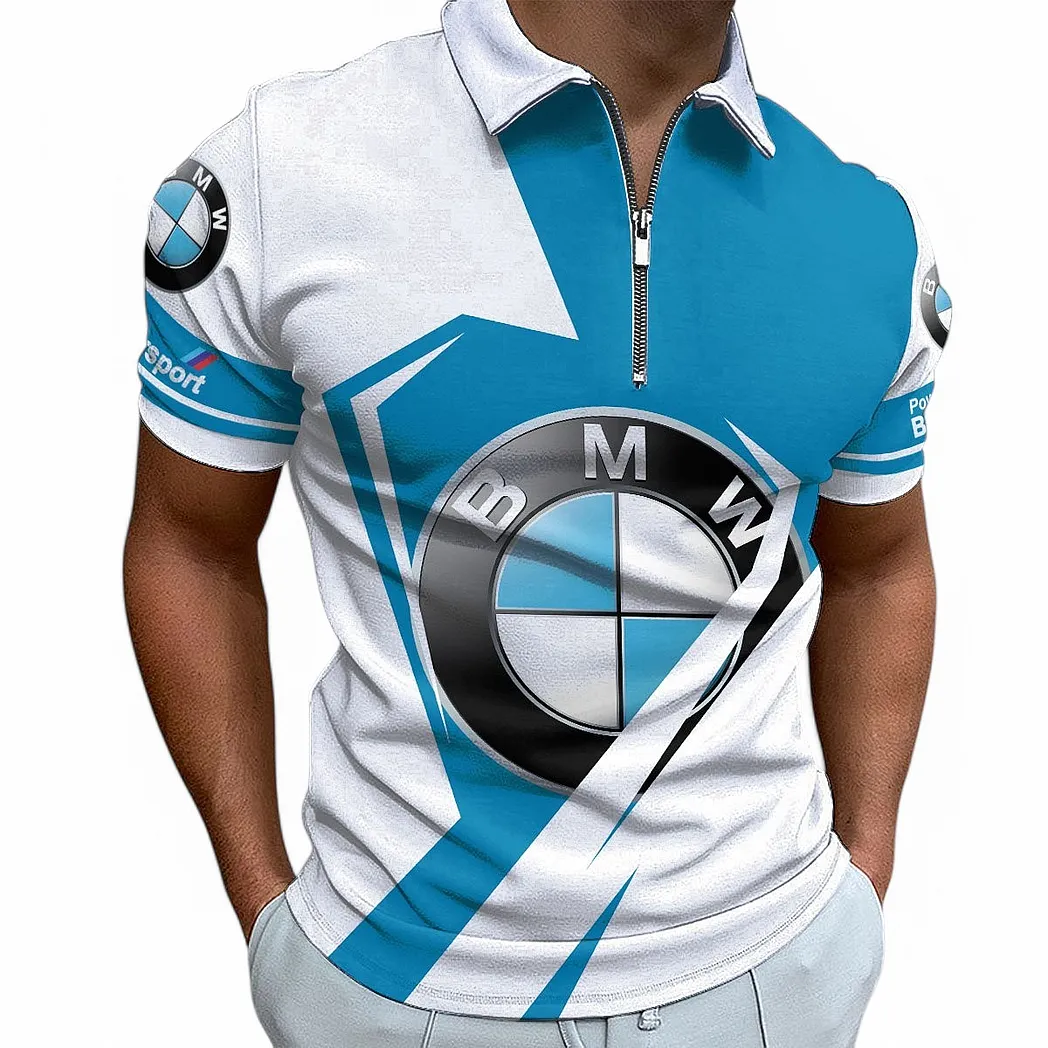 bmw motorsport poloshirt mit reiverschluss fr mnner geschenk fr bmw motorsport fan car68022125908 sdi8l