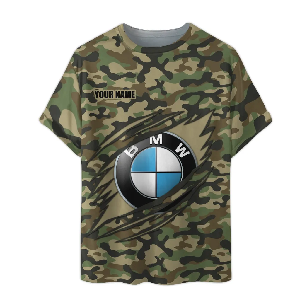 bmw t shirt im camouflage stil oversized hemd car210040825691 es5bm