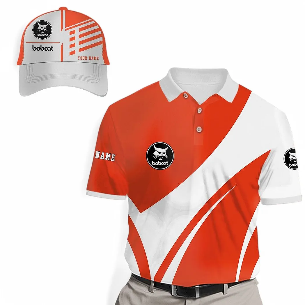 bobcat personalisiertes poloshirt geschenk fr mnner car73021525716 2 lo4v7