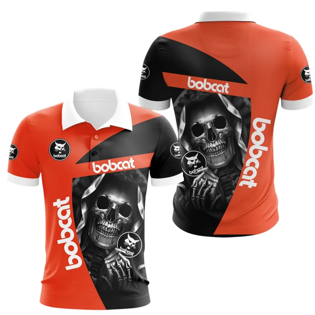 Bobcat Poloshirt, Geschenk für Bobcat Fan CAR6702212547