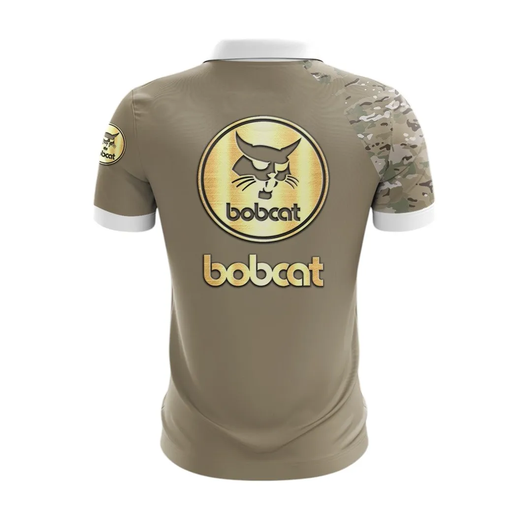bobcat poloshirt mit reiverschluss geschenk fr bobcat fan car340213009 1