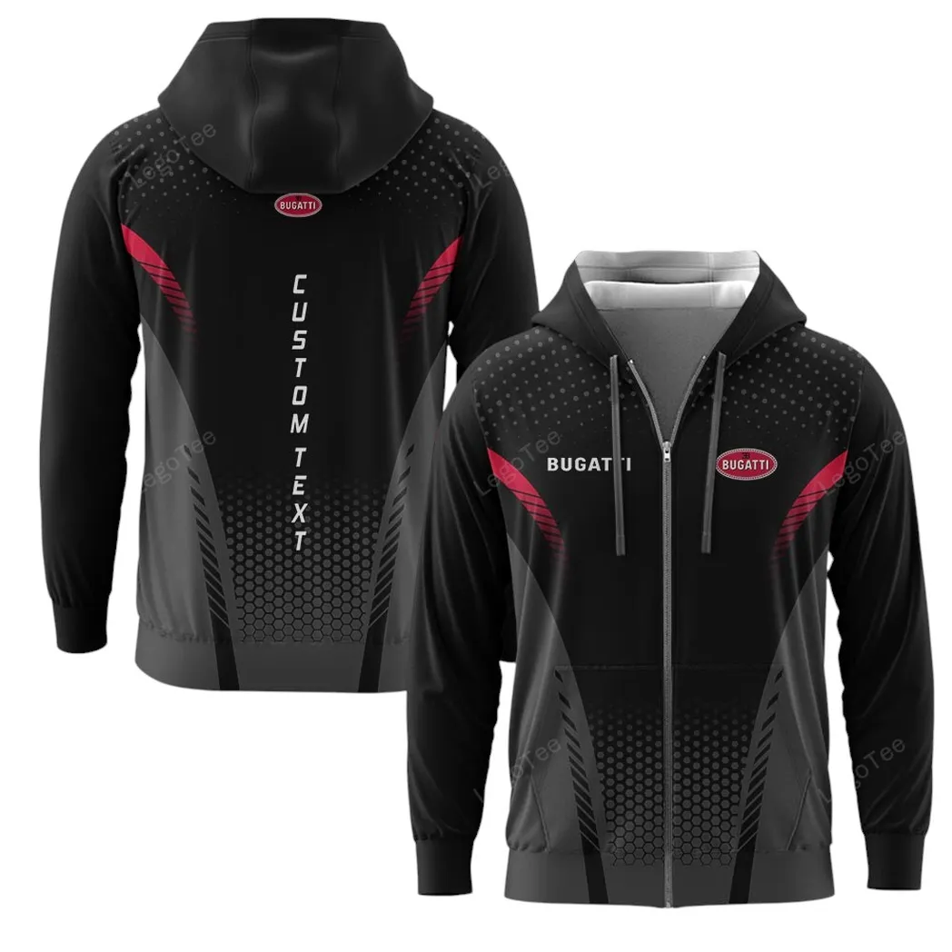 bugatti hoodie mit reiverschluss allover druck hoodie bugatti fan car10803122508 sipgz