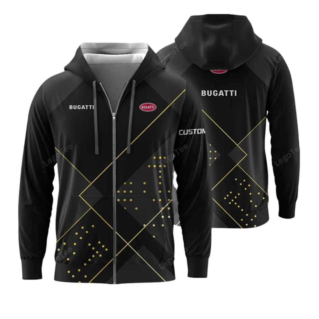 bugatti hoodie mit reiverschluss allover druck hoodie bugatti fan car11403032508 hjn9m