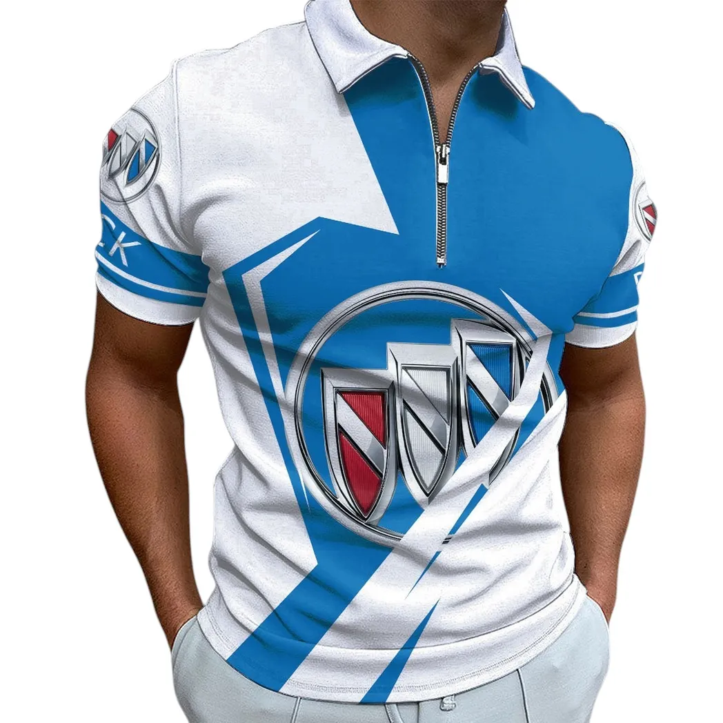 Buick Poloshirt mit Reißverschluss, Geschenk für Buick Fan CAR3202122577