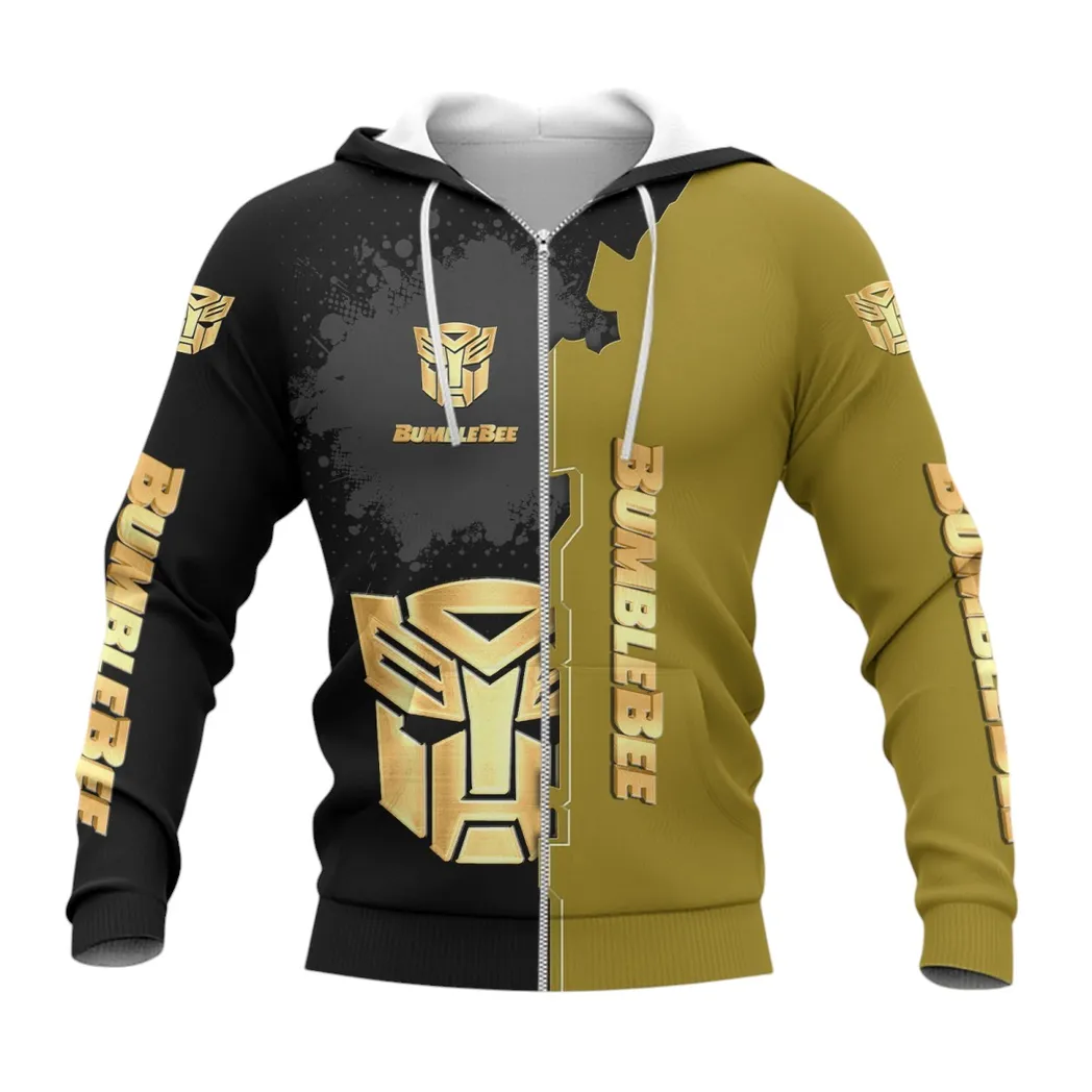 bumblebee hoodie mit reiverschluss allover druck hoodie bumblebee fan car44021725009 3 cma76