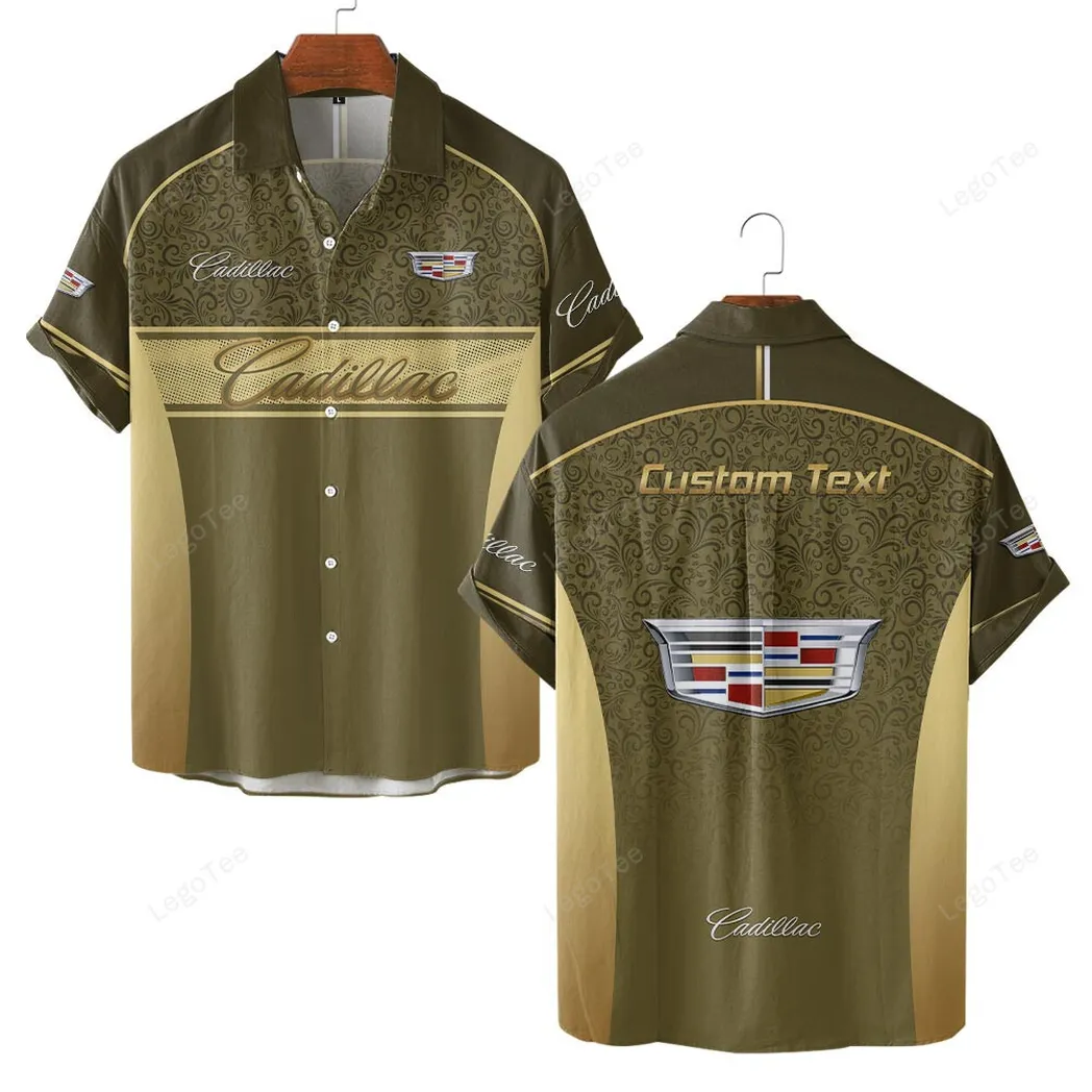 Cadillac Personalisierte Hawaiihemd für Männer, Hawaiian Shirt für Cadillac Fan CAR137021325912-3