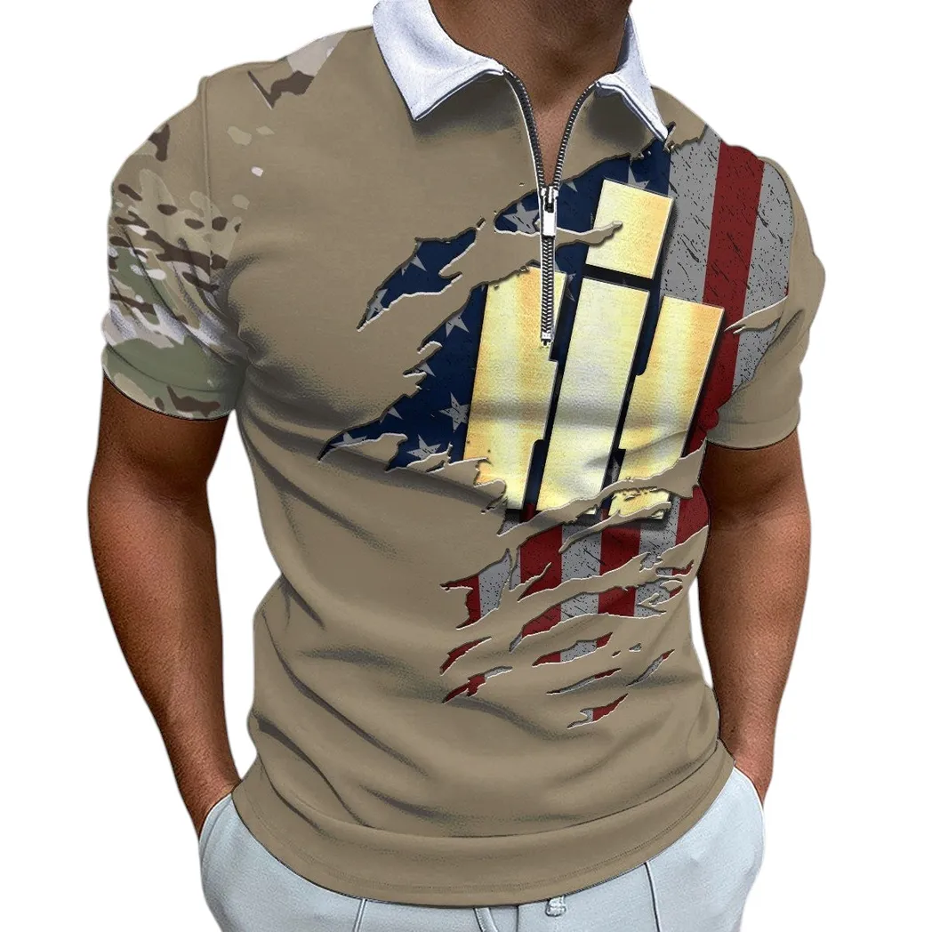 Case IH Poloshirt mit Reißverschluss, Geschenk für Case IH Fan CAR340213014-1
